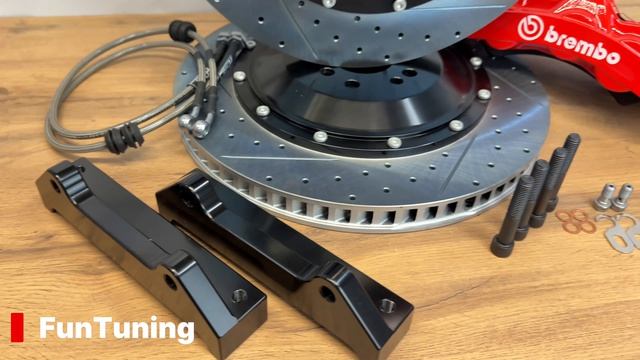 Усиленные тормозные системы Brembo GT6 405 мм для Mercedes Benz GLS 450 в наличии