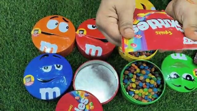 Asmr. Цветные конфеты. Видео для детей. Нэвкин тв.(72)