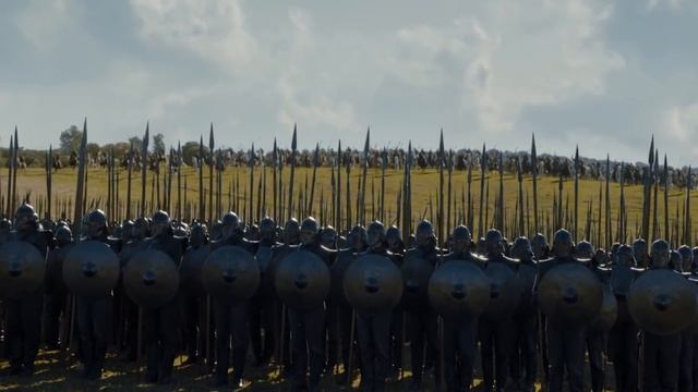 Джейме и Бронн наблюдают за войском Дейнерис - Игра Престолов 7x07 HD