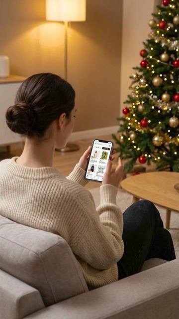 AI-reels к новогодней акции