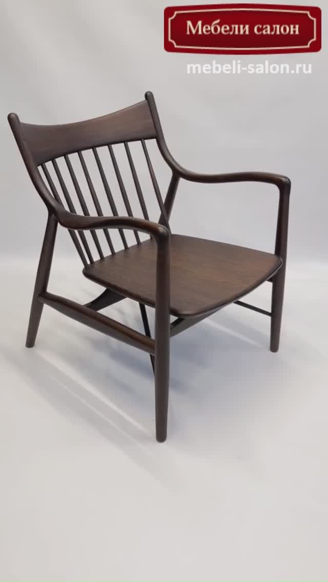 Кресло из массива дуба 