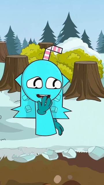 Mr Tree Goes Bald 😂😂 #animation #shorts