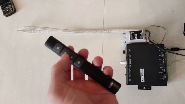 USB Пульт управляет светом