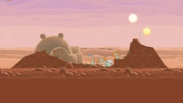 Angry Birds Star Wars - Tatooine - level 1-3 Walkthrough