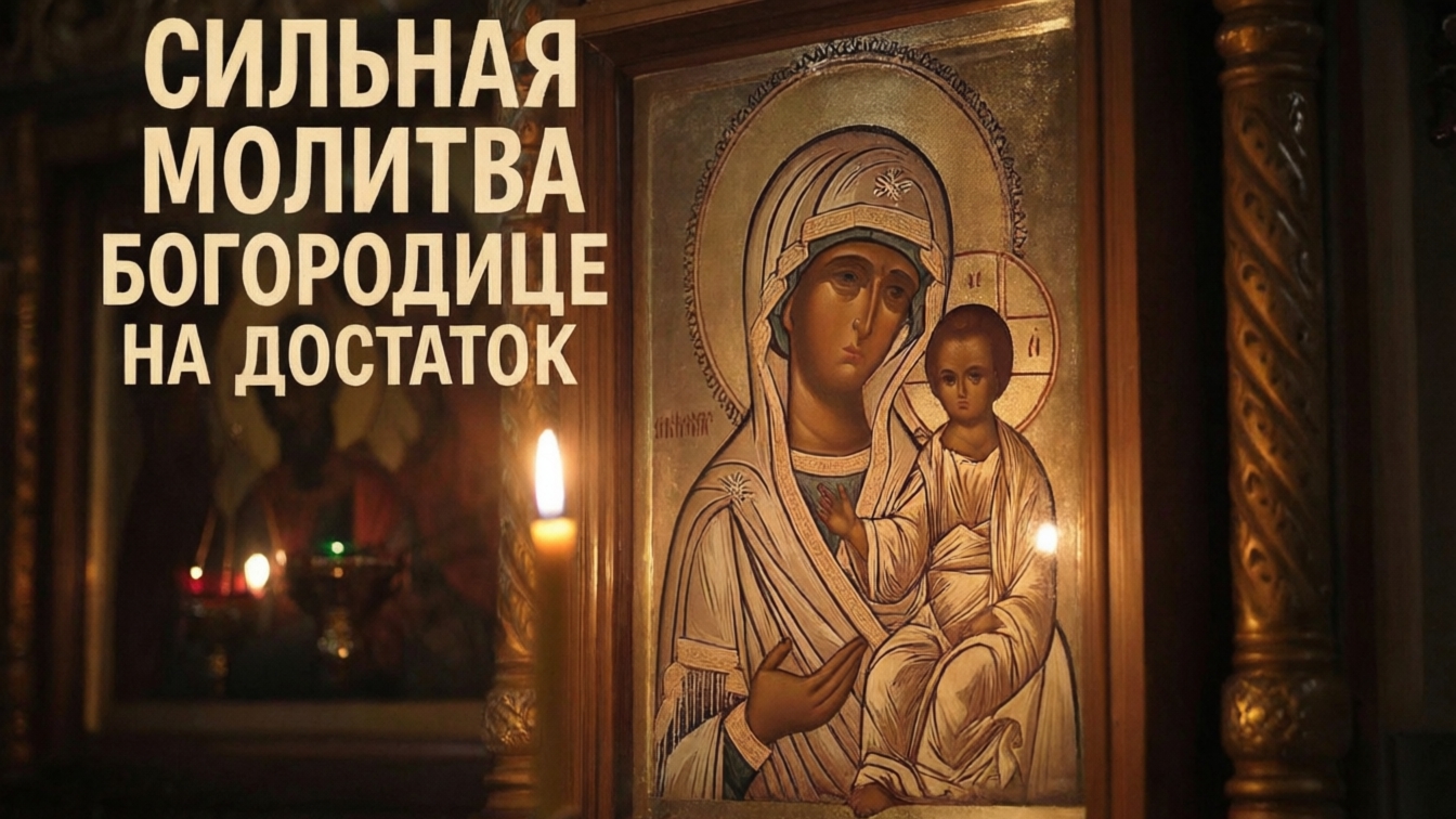 Сильная молитва Пресвятой Богородице на достаток💰Денежная молитва