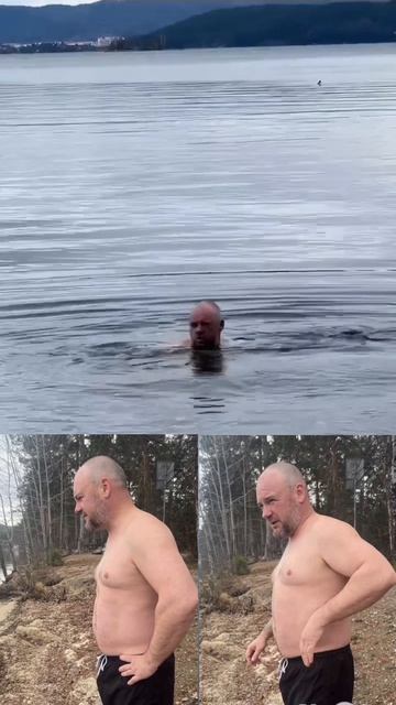 Тургояк моржи купание