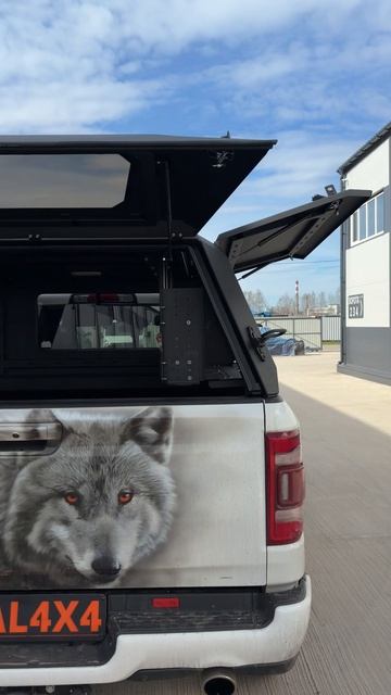 Алюминиевый кунг(3 двери) от HAL на пикап RAM