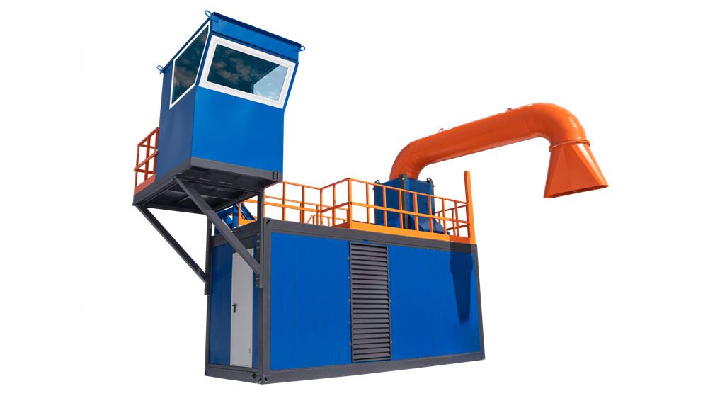 Установка очистки полувагонов