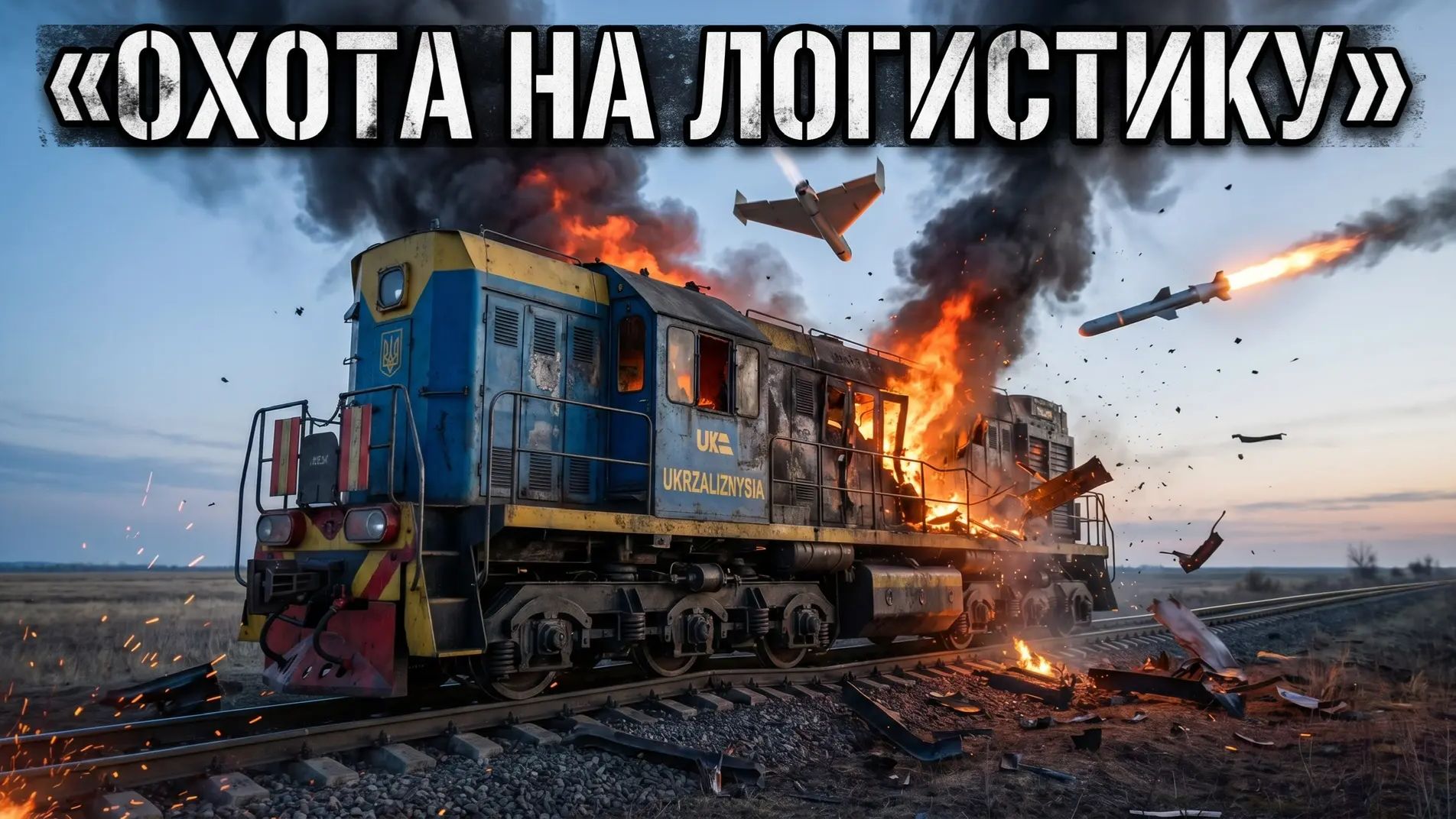 Новая тактика РФ: Охота на логистику. Глобальный ТРАМПЕЦ