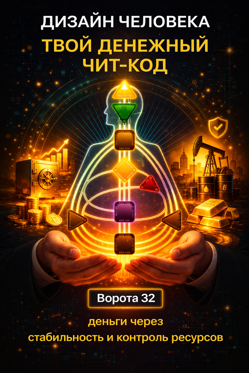 Ворота 32 в Дизайне Человека — деньги через стабильность и контроль ресурсов 💎