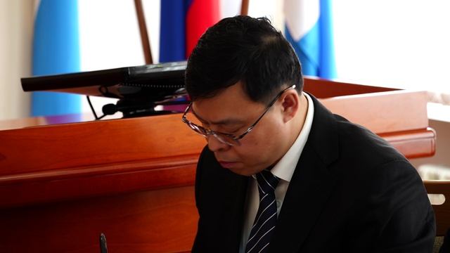 Встреча с делегацией г. Цзямусы