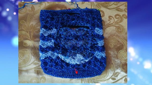 Сумочка 🌊МОРСКАЯ🌊крючком!МК на моем Дзене ,ссылка под видео!🤗🙋