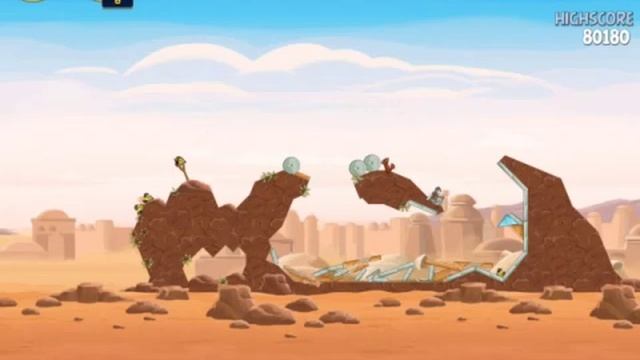 Angry Birds Star Wars - Tatooine - level 1-24 Walkthrough