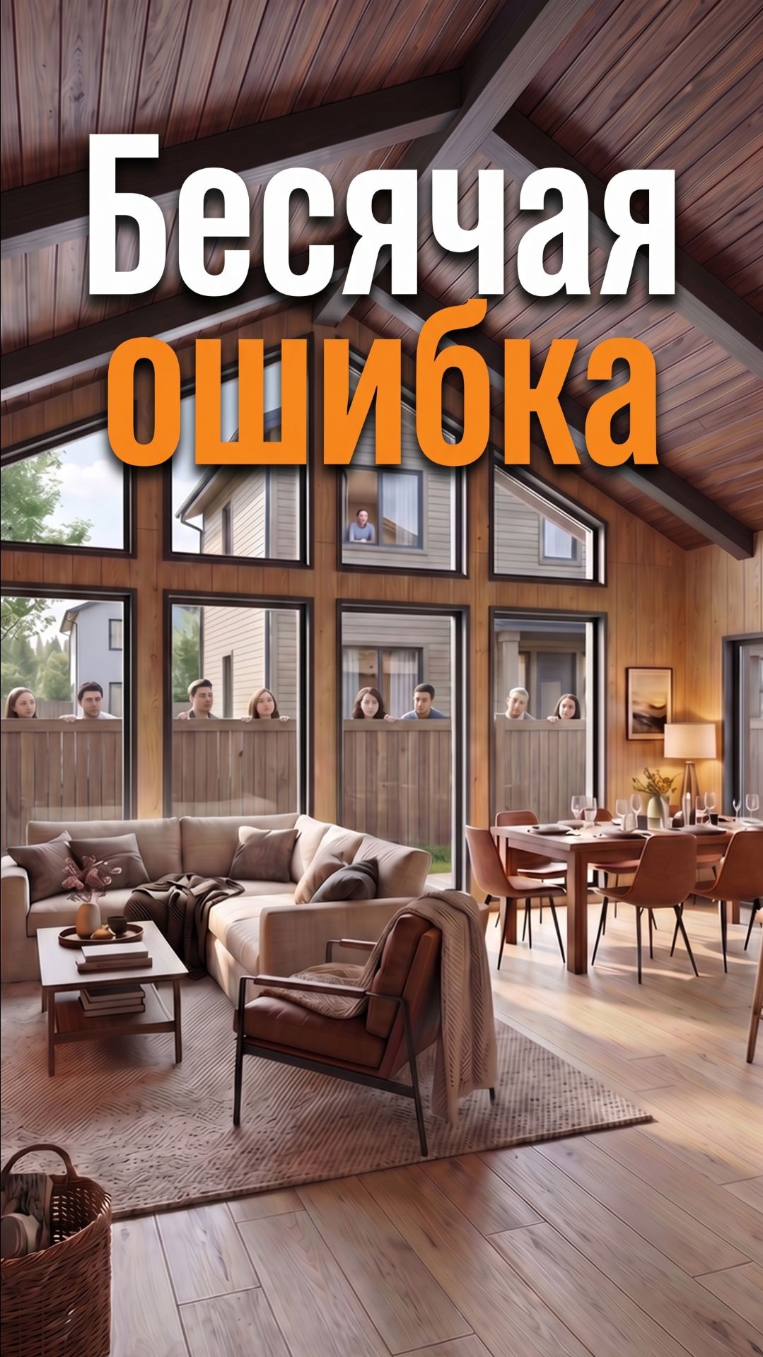 Главная ошибка с панорамными окнами из-за которой ваш дом будет аквариумом!