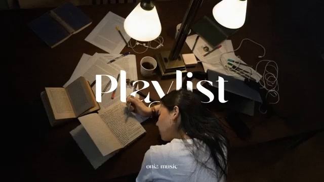 Плейлист | Мягкая поп-музыка для ночного обучения 📖🌙