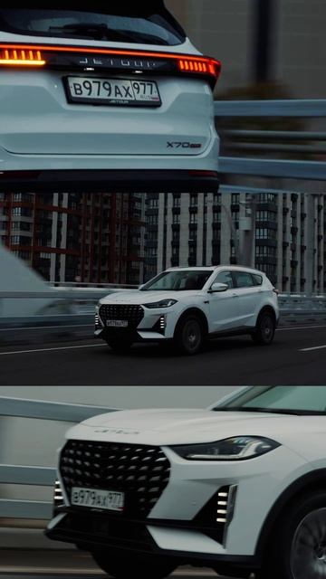 Оцени дизайн, линии и характер JETOUR Х70+ под разными углами 👀