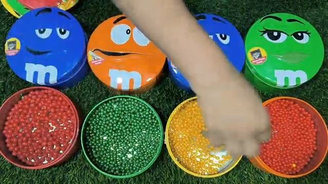 Asmr. Цветные конфеты. Видео для детей. Нэвкин тв.(73)