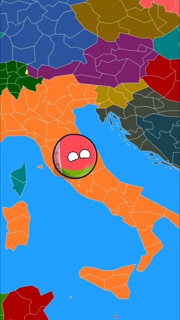 Что если бы Италия и Беларусь поменялись бы местами #countryballs
