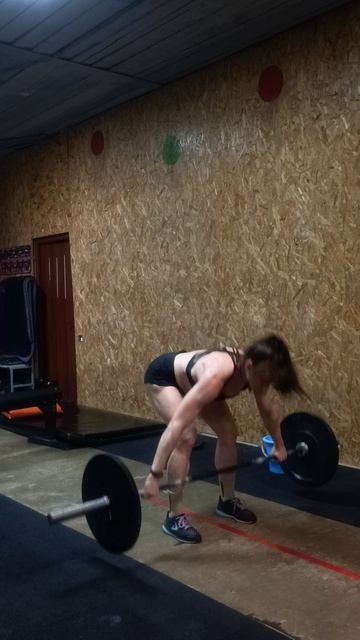 Первая рывковая протяжка