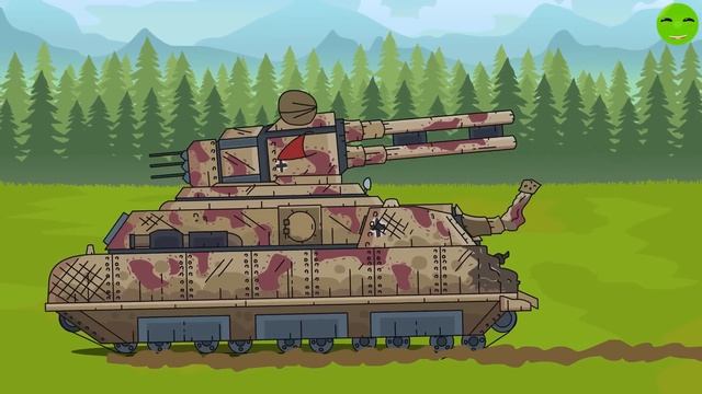 Атака монстра - Мультики про танки