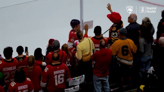 Inside Look | Bobrovsky, Verhaeghe & Gregor Warmup Routine