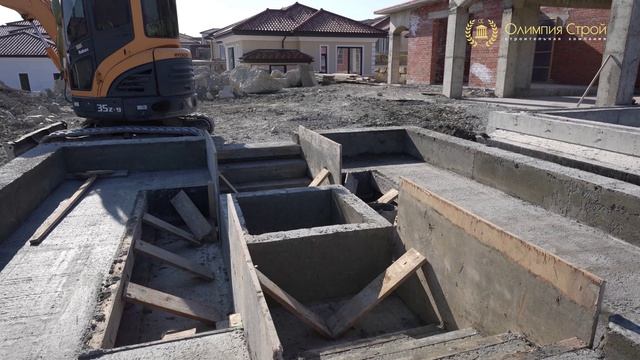 Процесс строительства Виллы (часть 2)