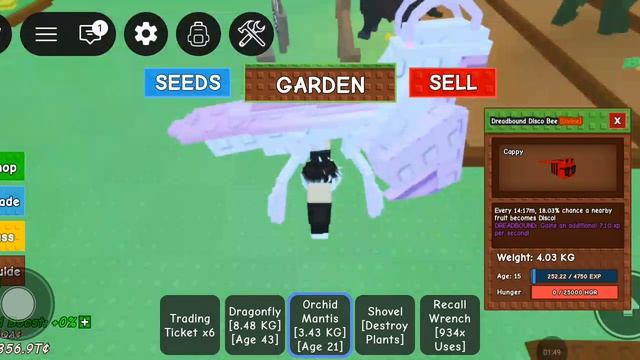 Помогите пожалуйста мне! Прокачать мою пчелу В ВырастиСад😁Подарок тот кто это сделает дам Пета