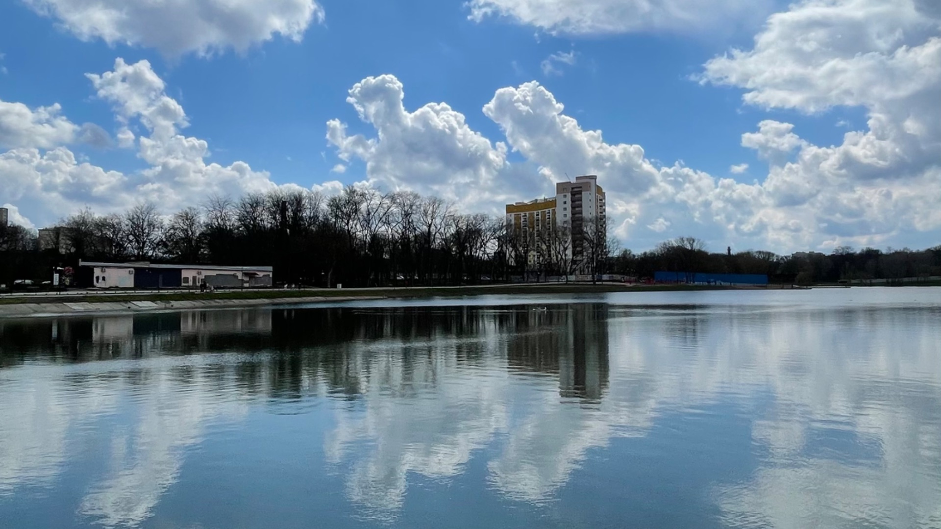 Симферополь, Нижний пруд на реке Славянка