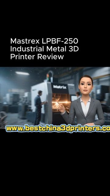 Mastrex LPBF-250 Industrial Metal 3D Printer Revie