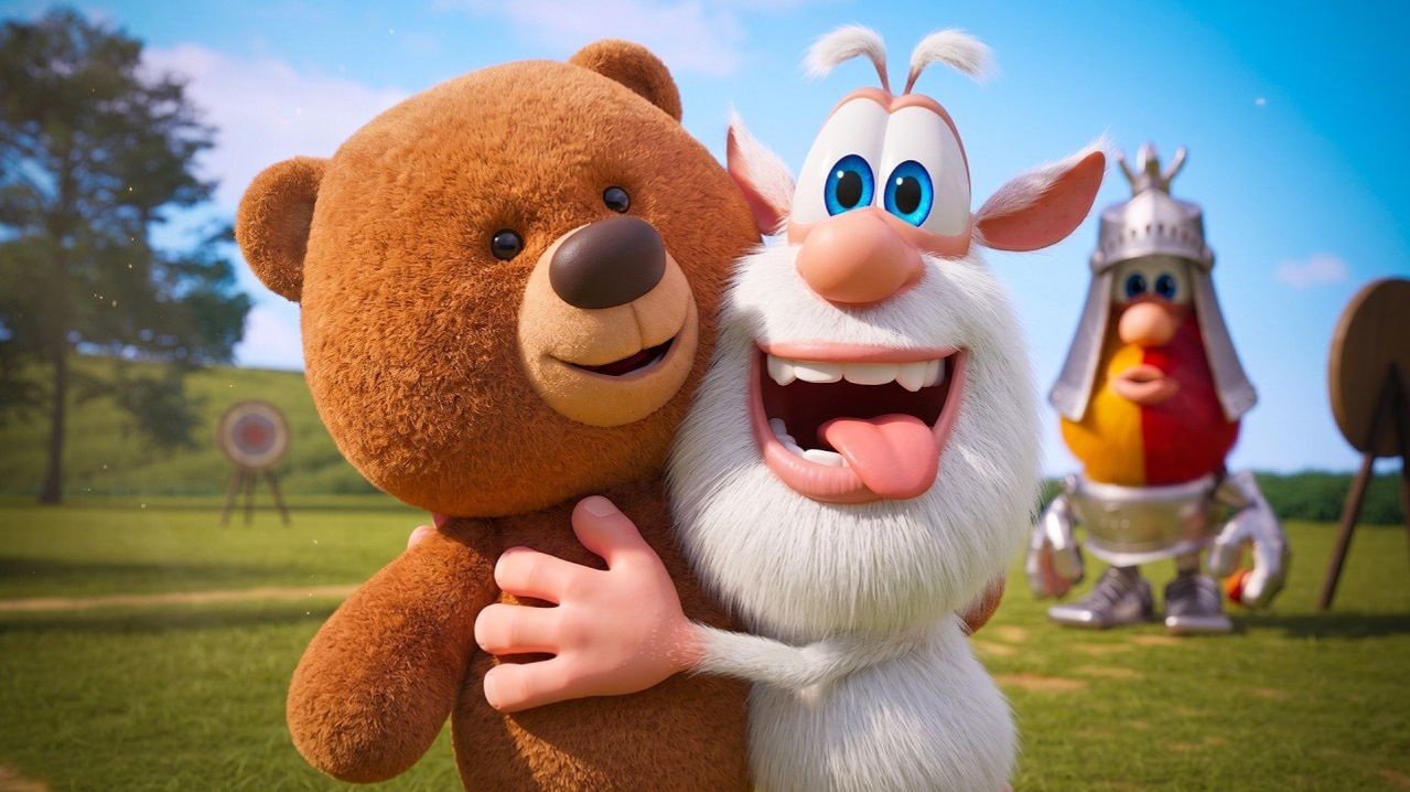 Буба и мишка новые серии веселого мультика для детей