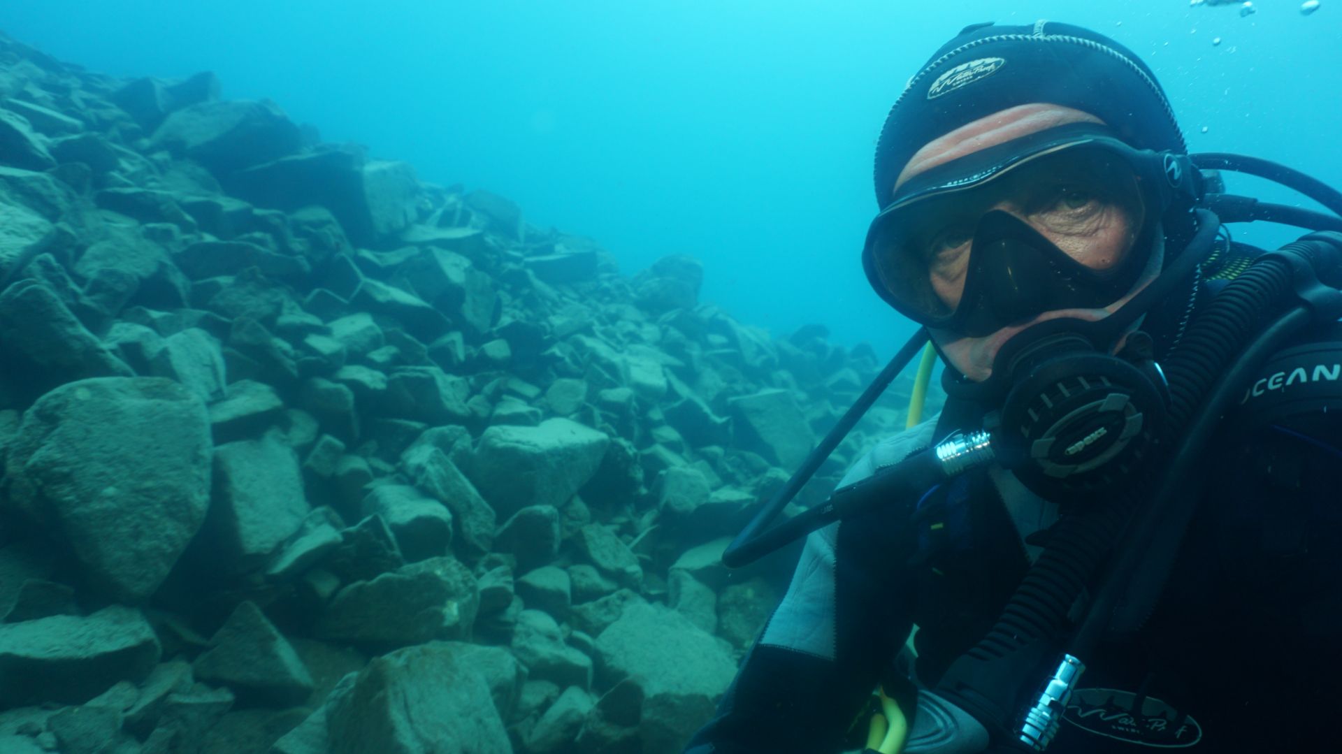 Подводные обследования высокогорного озера в КЧР,Россия