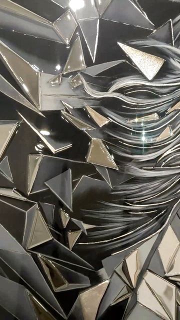 Она про импульс. #интерьернаякартина #современнаякартина #art #картиныназаказ #дизайнинтерьера