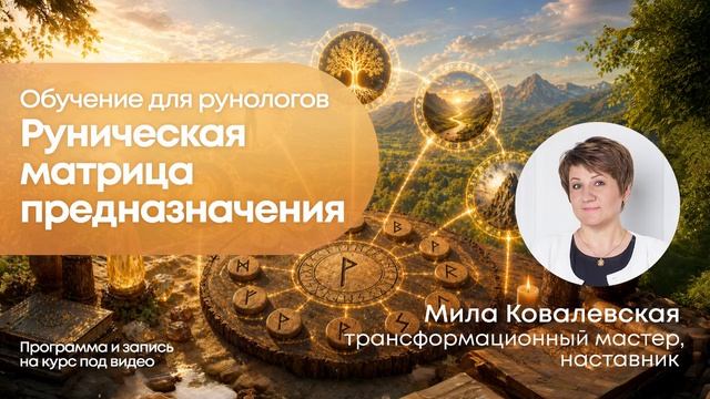 Семинар для рунологов 29 апреля - 4 мая