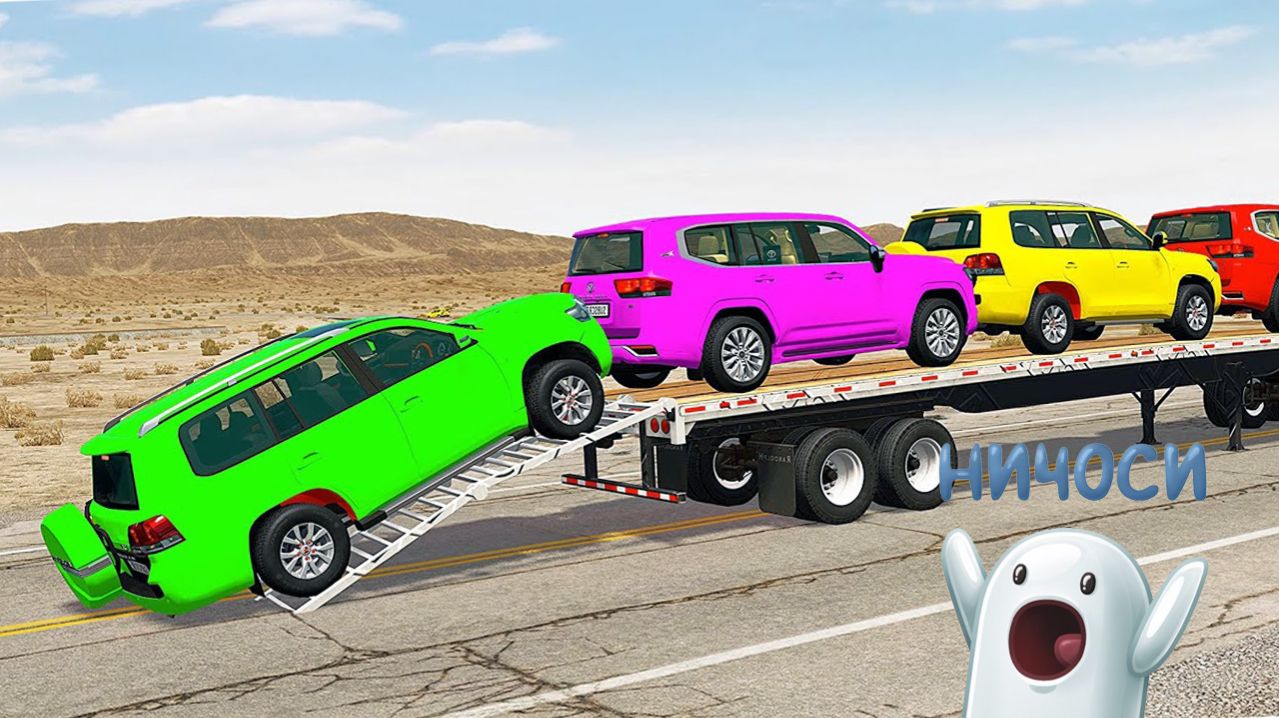 Мультики машинки для детей. Яркие Краш тесты машин и Маквином. Мультики про машинки малышам