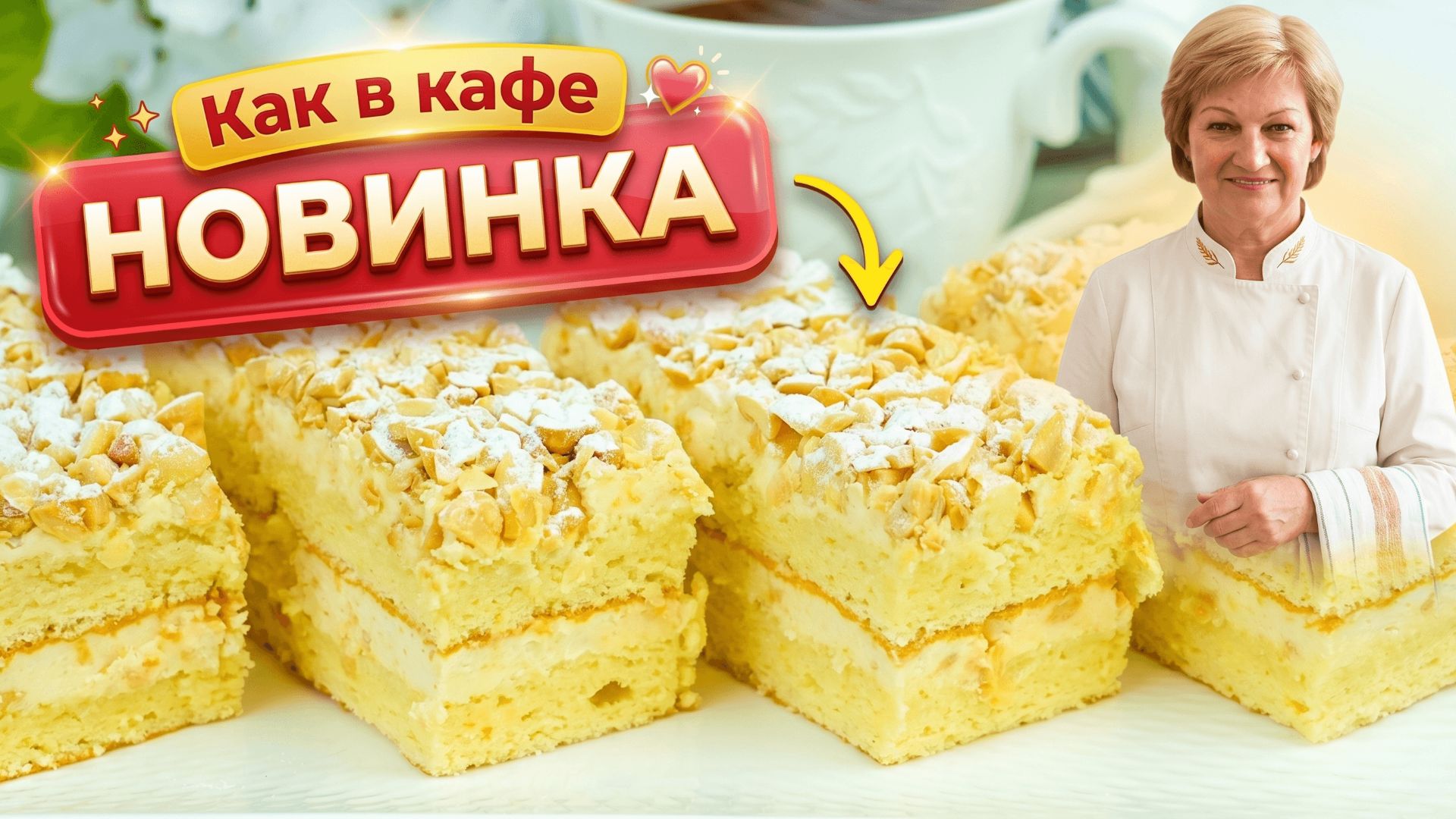 Вы не поверите, какой крем! Бисквитные пирожные 