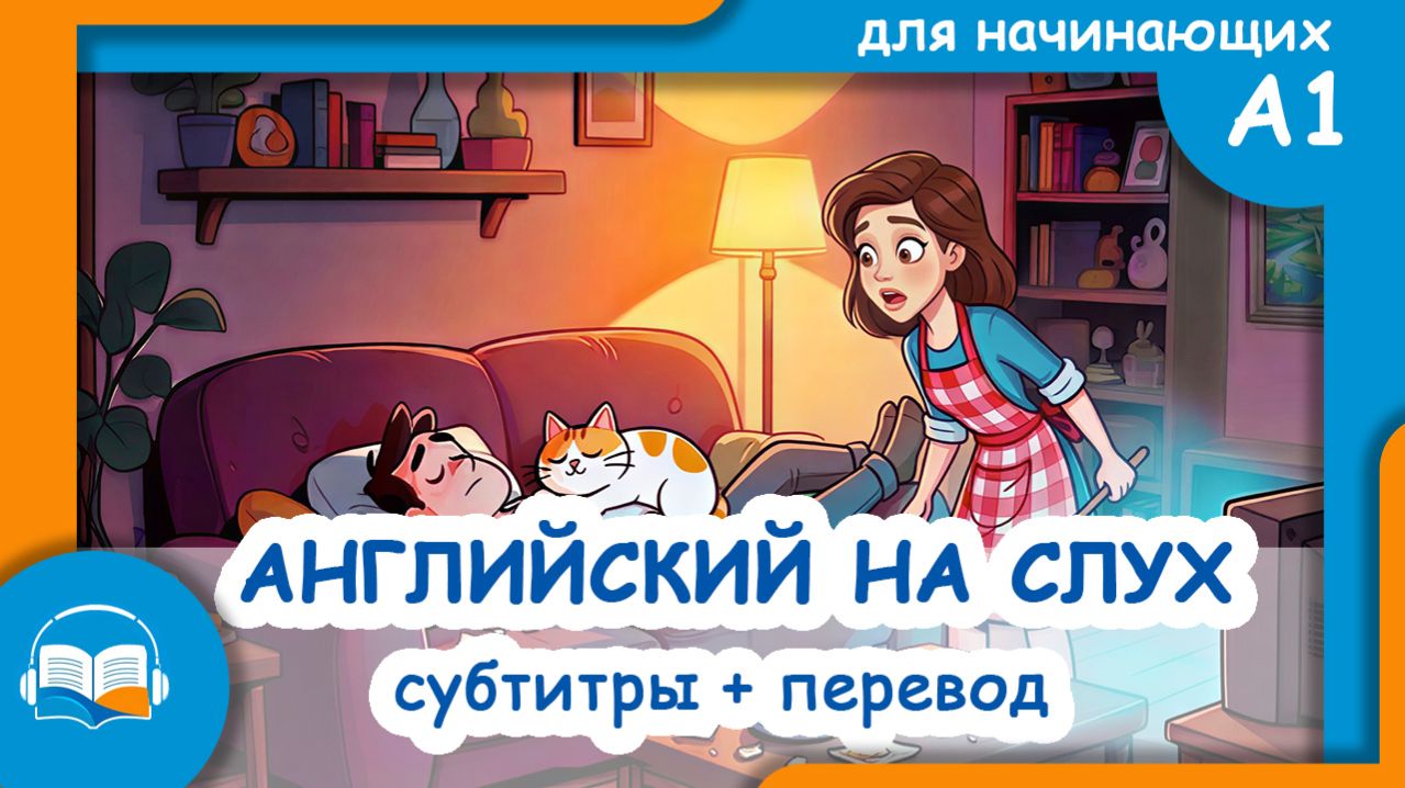 Простой рассказ на английском для начинающих взрослых | Home, Sweet Home | Уровень A1