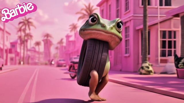 Мультики для детей, Брейнроты В стиле Барби   для всех фанатов любимого мультика