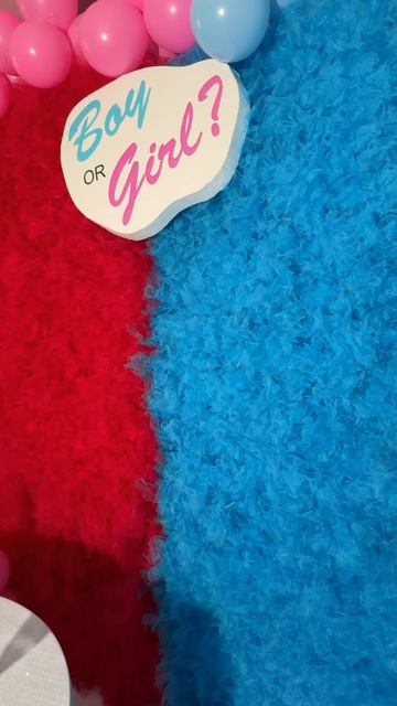 Гендер пати, фотозона