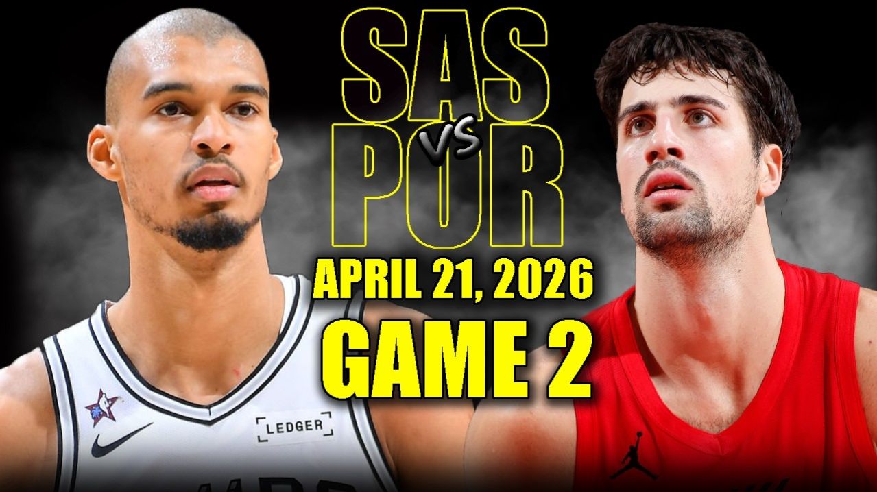 22.04.2026 | ОБЗОР МАТЧА | 1/8 Финала | Сан-Антонио Спёрс - Портленд Трэйл Блэйзерс | Highlights