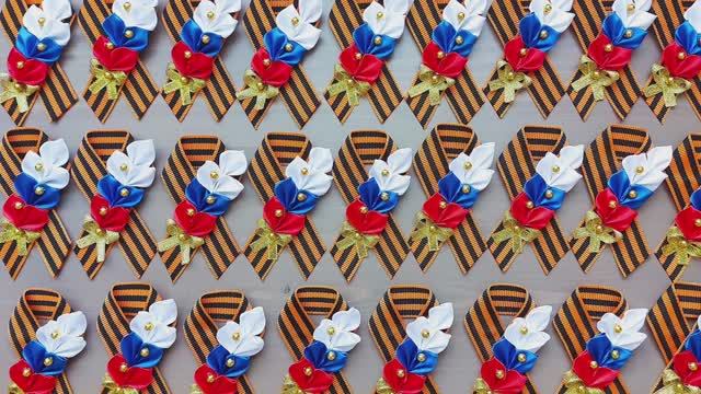 Идеальная БРОШЬ из ГЕОРГИЕВСКОЙ ЛЕНТЫ своими руками