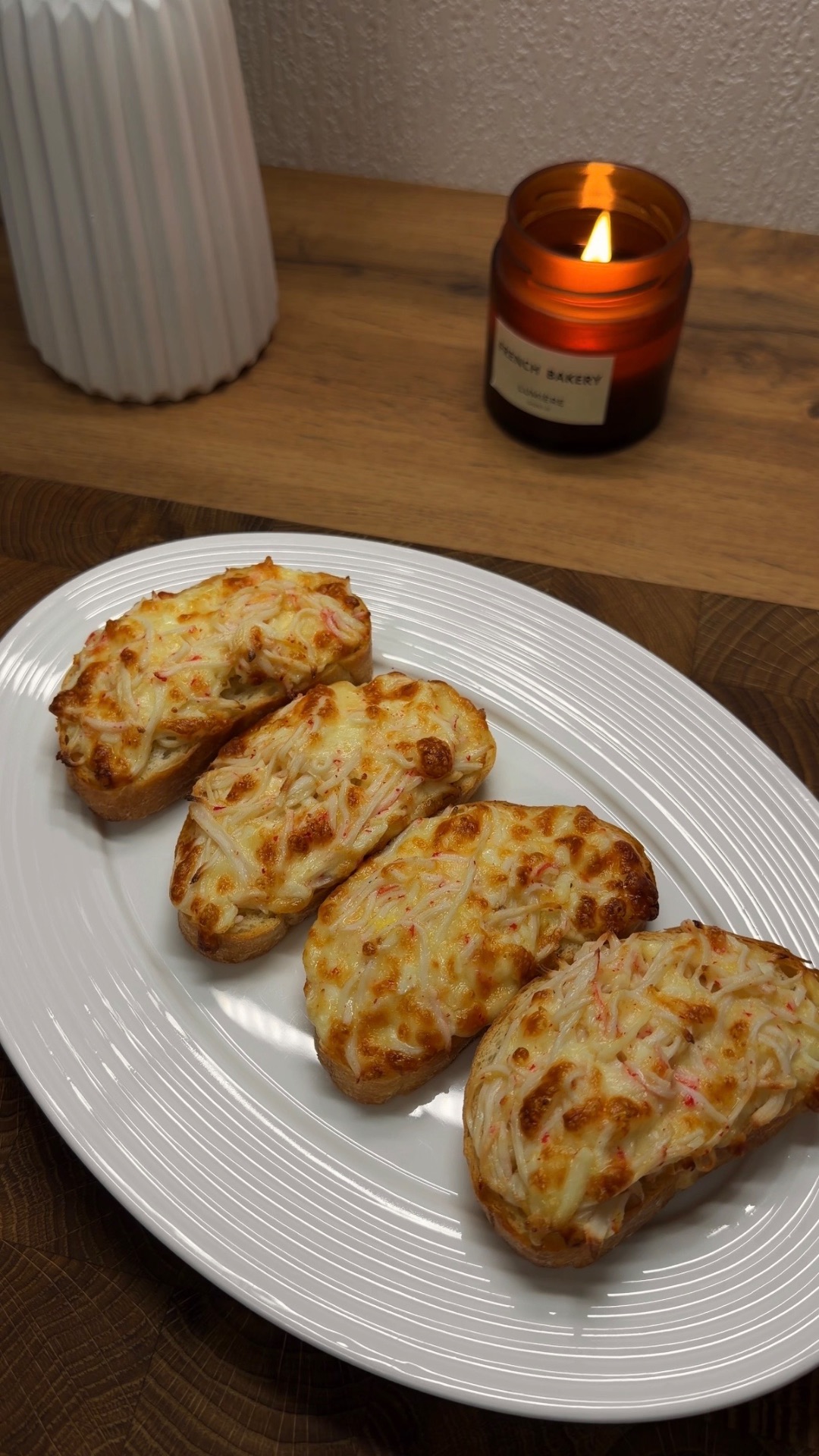 Крабовые, горячие бутерброды🤌