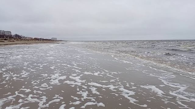 На Белом море шторм