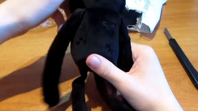 Посылка из Китая Игрушка Эндермен из Minecraft