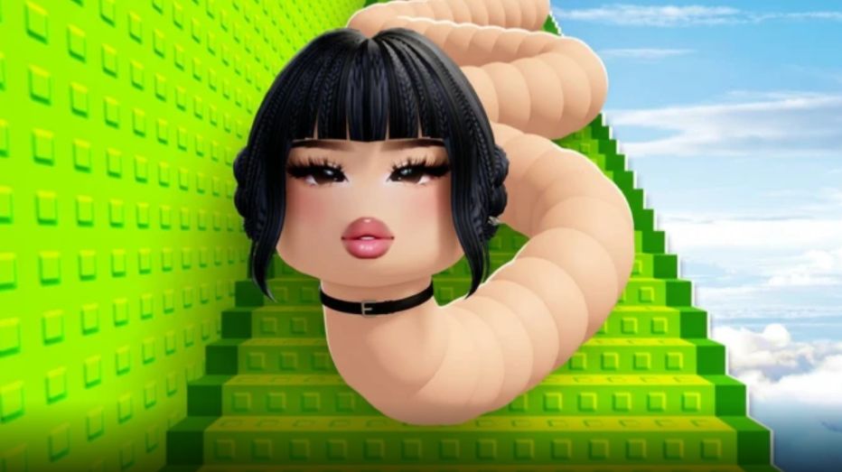 ПРОЙДИ ОББИ, ПОКА ЗА ТОБОЙ ИДЕТ ГОЛОВА ЧЕРВЯ В РОБЛОКСЕ.