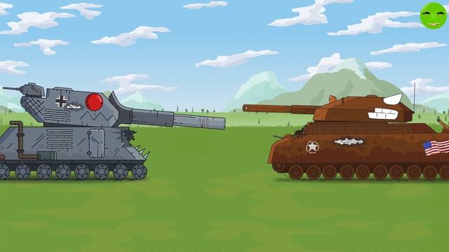 Битва гигантов - Мультфильмы про танки