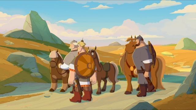 три Богатыря 4 серия