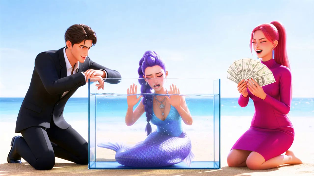 Спаси Русалочку Руми! 🌊 Жадность Джину и Миры. Чудо для нее? 🧜♀️