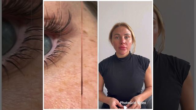 Истории после-до наращивания ресниц. Посмотрите как с нижними и верхними ресничками взгляд ❤️🔥