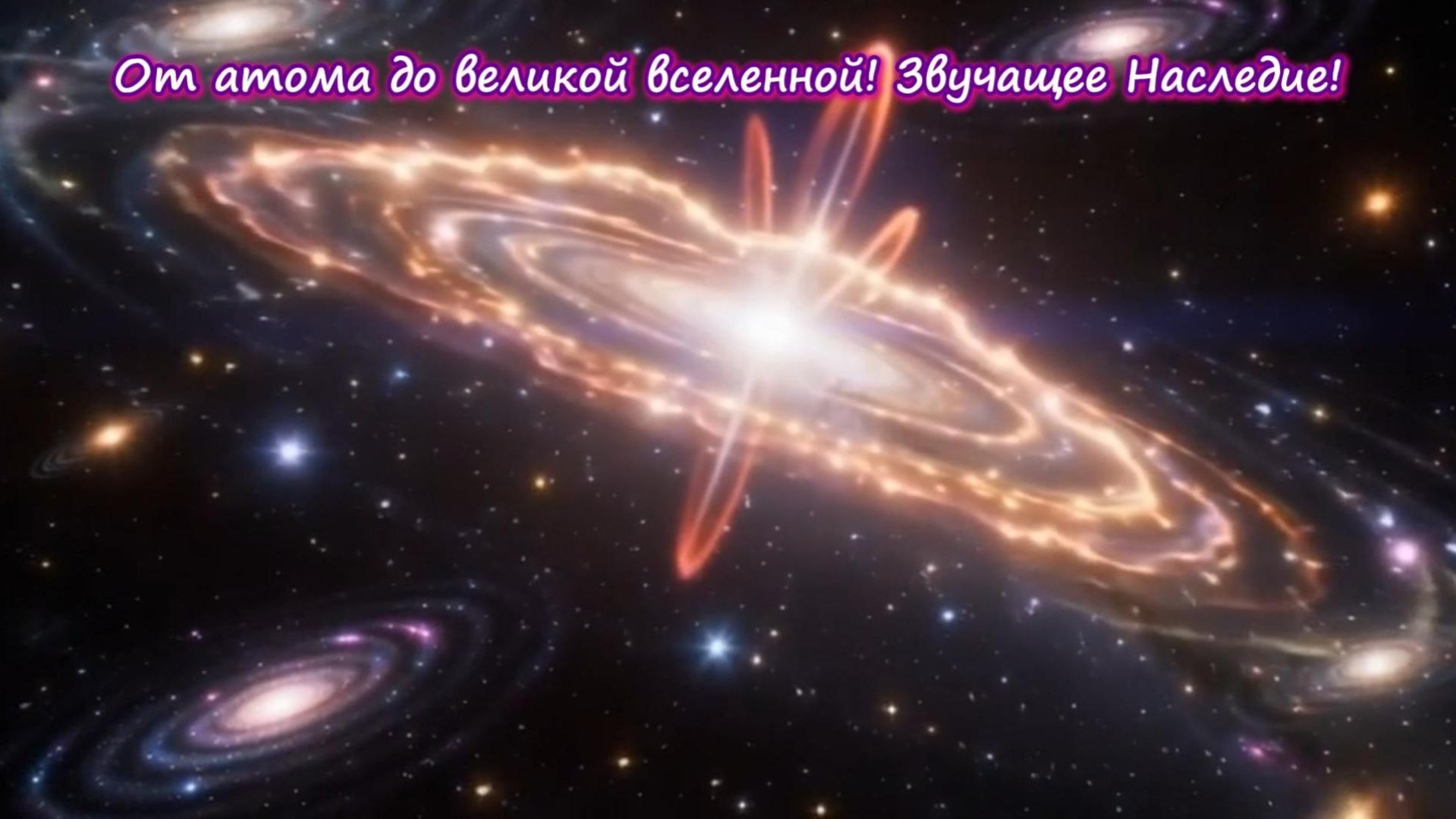 От атома до великой вселенной! Звучащее Наследие! Премьера трека!