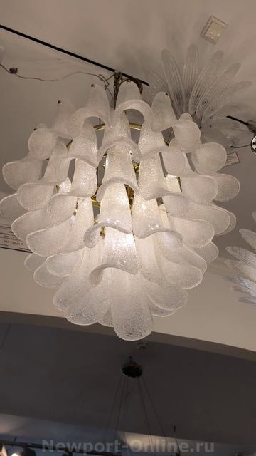 Люстра NEWPORT 8810/C gold white